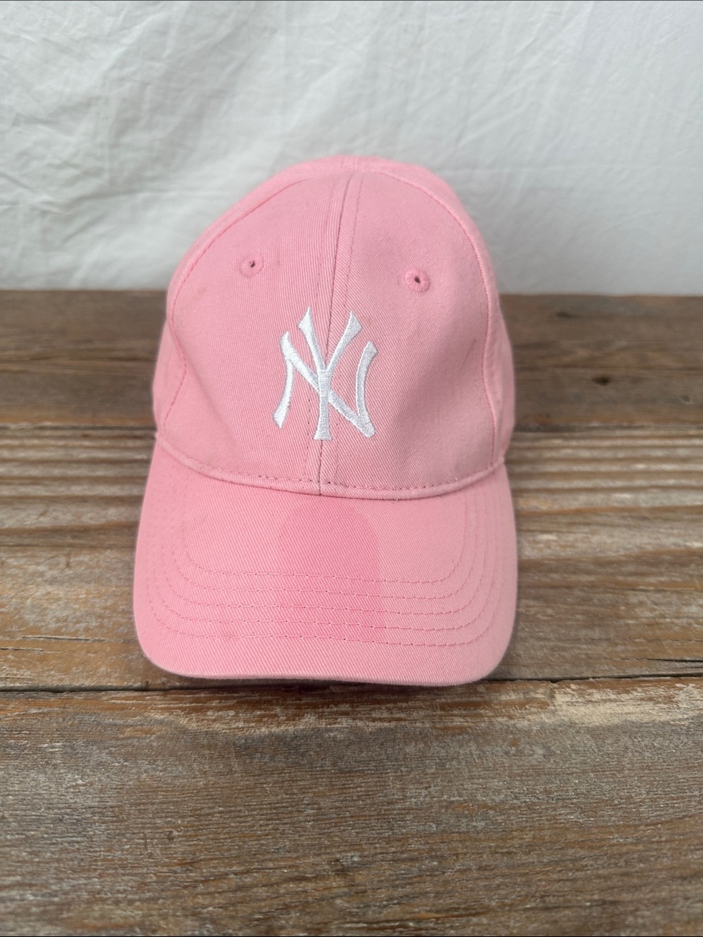 New York Yankees Pink Kids Baseball Cap
